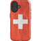 Switzerland Flag Distressed iPhone 16 Plus Magsafe Impact Case